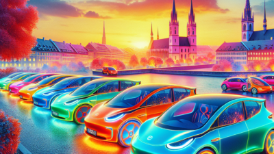 Finn: Suscripciones flexibles de autos eléctricos en Europa. La startup alemana que está haciendo la movilidad eléctrica más accesible. Finn, suscripción de autos eléctricos, movilidad eléctrica en Europa, startups de movilidad, vehículos enchufables