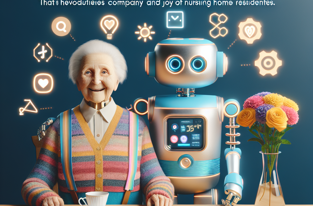 Emma, el robot que brinda compañía y alegría a los residentes de los asilos. Un innovador compañero robótico que revoluciona el cuidado de ancianos en residencias. Emma, robot social, cuidado de ancianos, residencias de ancianos, demencia, envejecimiento, tecnología asistencial, compañía, interacción