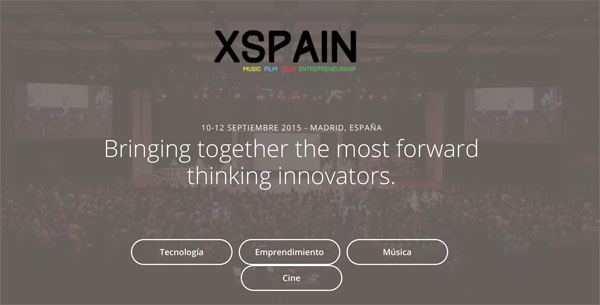 xSpain – un evento que une emprendimiento, cine, música y tecnología